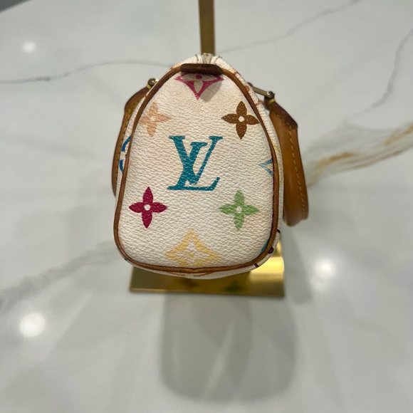 Louis Vuitton Multicolor Monogram White Mini Satchel - Picture 8 of 14